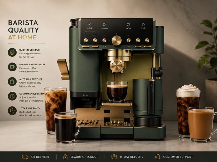 🔥 LIMITED TIME OFFER CoffeeLuxe Elite Barista System